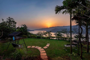 CosmicStays Countryside Panorama-Lakeview Bungalow